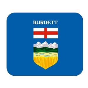    Canadian Province   Alberta, Burdett Mouse Pad 