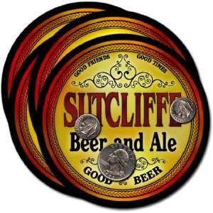  Sutcliffe , NV Beer & Ale Coasters   4pk 