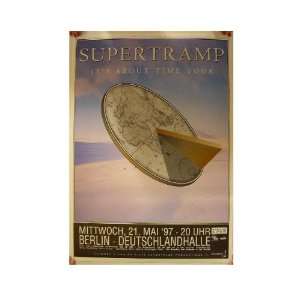  Supertramp Poster Its About Time Four Berlin 97 