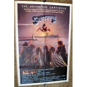  Superman II   Christopher Reeve   Original Movie Poster 