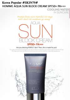 SKIN79] Homme Aqua Sun Block Cream   For Man  