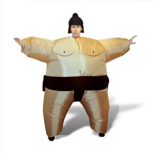 Inflatable Sumo HALLOWEEN PARTY ADULT COSTUME SUIT NEW  