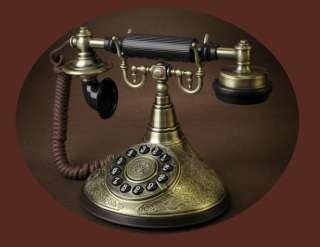   1910 Antique phone Replica Vintage Duke Telephone Bronze Finish Phones