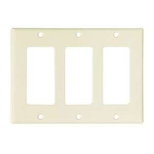  Cooper Wiring Devices 2163A 3 Gang Decora Style Thermoset 