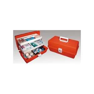  Plastic Trainers First Aid Kit Orange (case w/supplies 