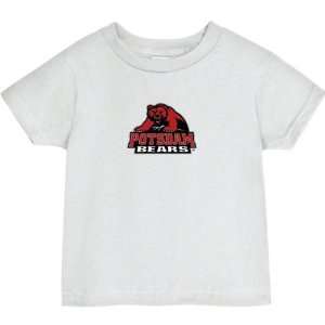  SUNY Potsdam Bears White Baby Logo T Shirt Sports 