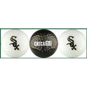  Chicago White Sox Golf Balls w/ Baseball Sports 