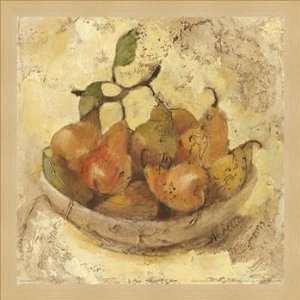  Sunlit Pears, Pre made Frame by Albena Hristova, 13x13 