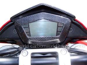 instrument cover carbon for Ducati Hypermotard  
