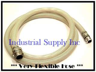 20 Very Flexible Water Suction Hose w/Camlocks  