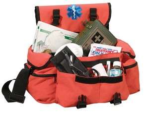 New EMT/EMS Paramedic Fire/Rescue Orange Trama Shoulder Bag w/ Star Of 