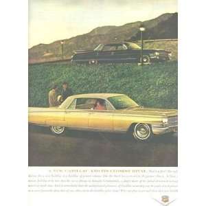  1963 Cadillac Fleetwood Full Page Magazine Ad Everything 