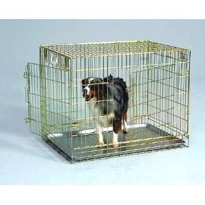  General Cage Two Door Dog Crate 36L Gold