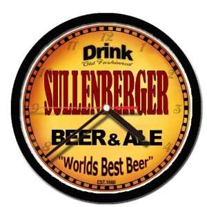  SULLENBERGER beer and ale cerveza wall clock Everything 