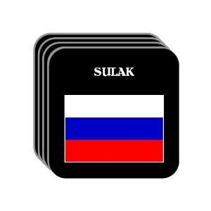 Russia   SULAK Set of 4 Mini Mousepad Coasters 