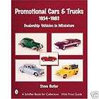 Promo Promotional Cars & Trucks, 1934 1983