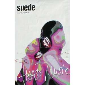  Head Music (Suede, Huge, Original) Music Poster Print   40 