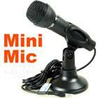 5mm Mini Studio Speech Mic Microphone w/Stand VOIP  