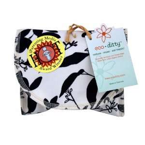  Snack Ditty Organic Snack Bag   Whispering Grass Black 