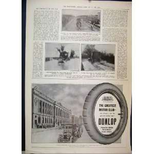  Motor Tyre Dunlop Pneumatic Car 1910 Antique Advert