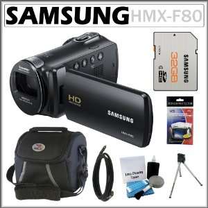  Samsung HMX F80 HD Camcorder with 52x Optical Zoom and 2.7 