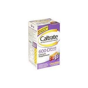  Caltrate 600+D Plus Minerals Chewable Tablets Assorted 