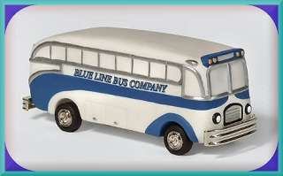 Blue Line Bus Dept. 56 Christmas In The City D56 CIC  