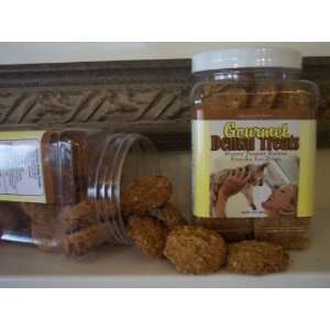  Gourmet Dental Treats Honey Peanut Butter Baked Cookie 