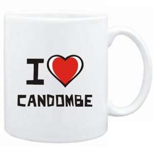  Mug White I love Candombe  Music