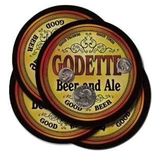 Godette Beer and Ale Coaster Set 