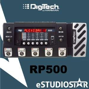 Digitech RP500 RP 500 Switching Multi Effects Guitar Processor Pedal 