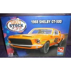 AMT 1968 Shelby GT 500 Street Stock and Surf Model Toys 