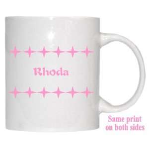  Personalized Name Gift   Rhoda Mug 