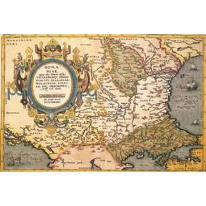   of the Balkans   Poster by Abraham Ortelius (18x12)