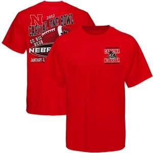 NCAA Nebraska Cornhuskers 2012 Capital One Bowl T Shirt   Scarlet 