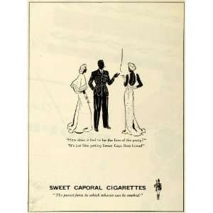  1941 Ad Sweet Caporal Tobacco Cigarettes Women Smoking 