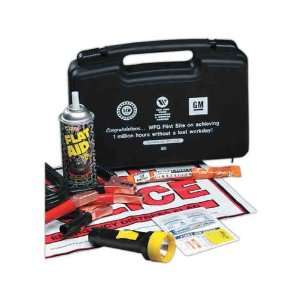  Auto emergency and first aid kit with jumper cables and 