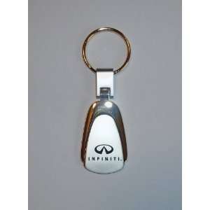  Infiniti Silver/Gold Teardrop Keychain   Made in USA Automotive