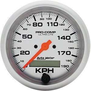 Auto Meter 4487M Ultra Lite In Dash Speedometer Programmable Gauge