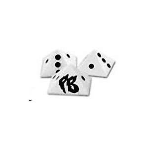  New 2005 Poorboy Dice Stomps come in a pack of 3 white 