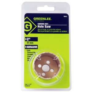  Greenlee 725 2 Carbide Grit Hole Saw, 2 Inch