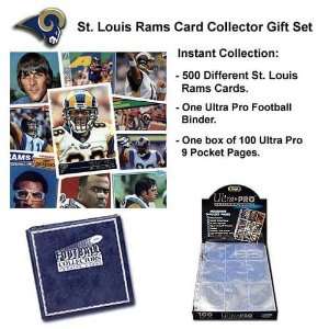 Various Brands St. Louis Rams 500 Card Collector Gift Set  