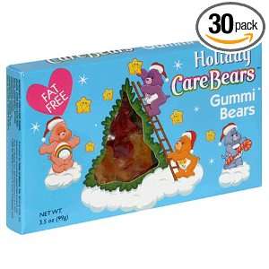Taste of Nature Care Bears Gummi Bears, Christmas, 3.5 Ounce Boxes 