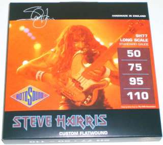 Sets, ROTOSOUND Steve Harris SH 77 Bass Strings  