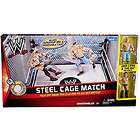 Mattel WWE Wrestling Steel Cage Match Ring with John Cena & The Miz 