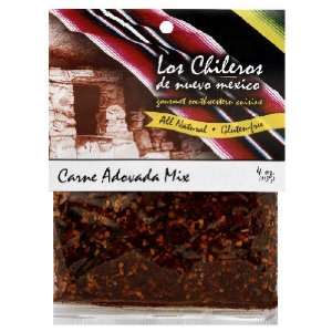  Los Chileros, Mix Carne Adovada, 4 OZ (Pack of 12) Health 
