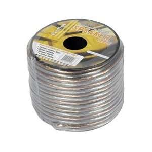 Luxtronic 16 Gauge Clear Speaker Wire 100 Ft Copper 