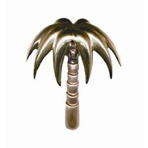  Palm Tree Brass Door Knocker