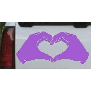 Hands In Shape Of Heart Christian Car Window Wall Laptop Decal Sticker 