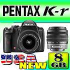 NEW Pentax K r Digital SLR w 18 55mm Lens Kit WHITE  